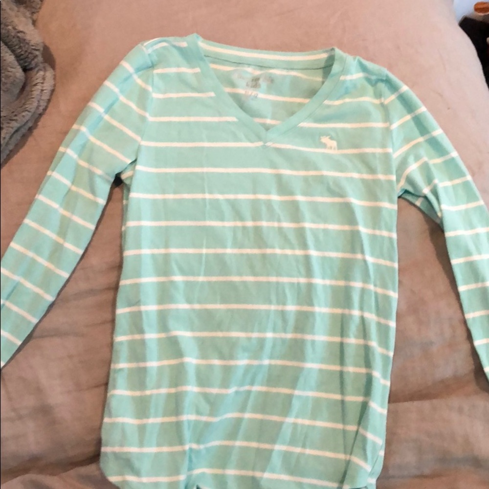 long sleeve shirt with stripes:)